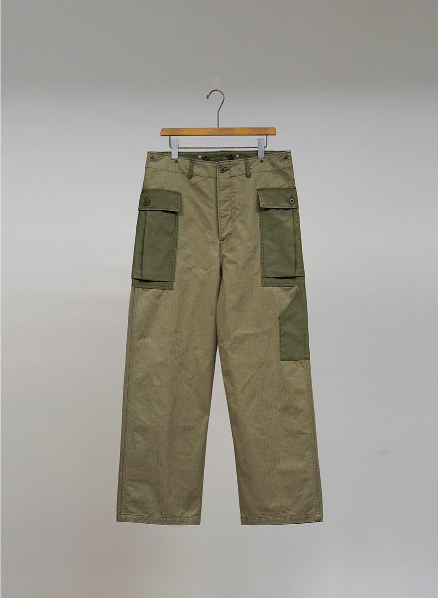 Monkey Pant Mix in Green – Nigel Cabourn