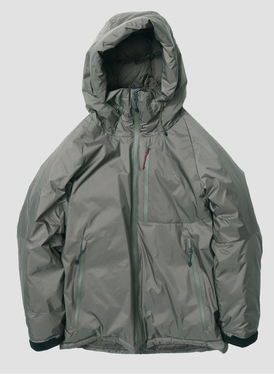 Nanga Aurora Down Jacket Ibuk in Grey – Nigel Cabourn