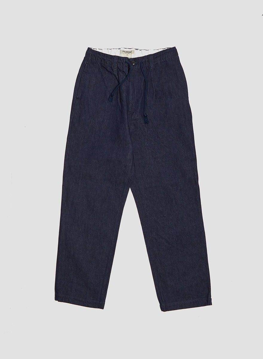 FOB Factory Denim Track Pants Indigo – Nigel Cabourn