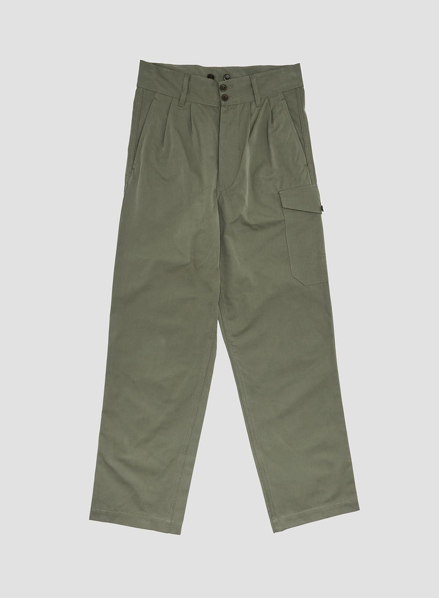 Combat Pant in Army – Nigel Cabourn