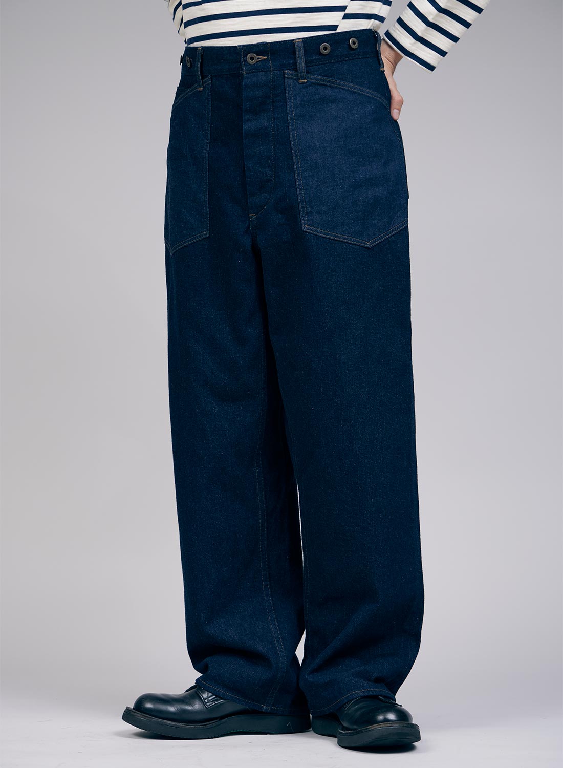 30's Deck Pant 12.5oz Denim in Indigo – Nigel Cabourn