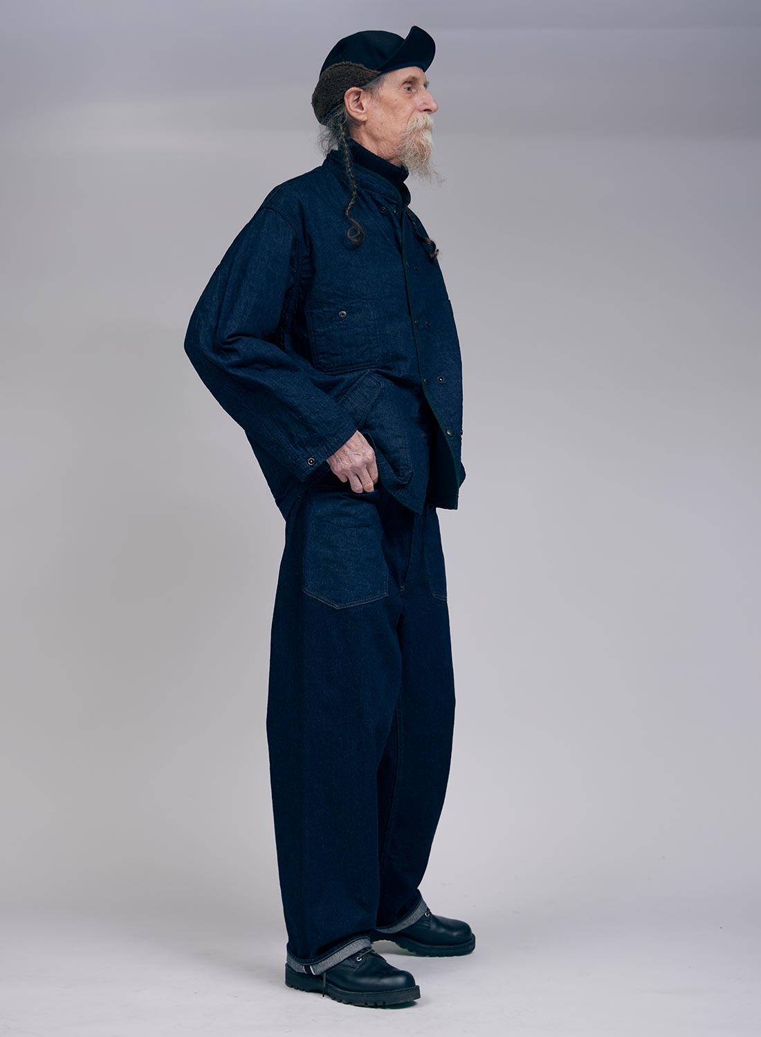 30's Deck Pant 12.5oz Denim in Indigo – Nigel Cabourn