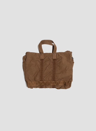 Porter-Yoshida & Co Crag 2Way Boston Bag Small in Coyote