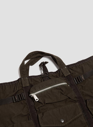 Porter-Yoshida & Co Crag 2Way Rucksack in Khaki