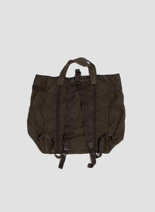 Porter-Yoshida & Co Crag 2Way Rucksack in Khaki