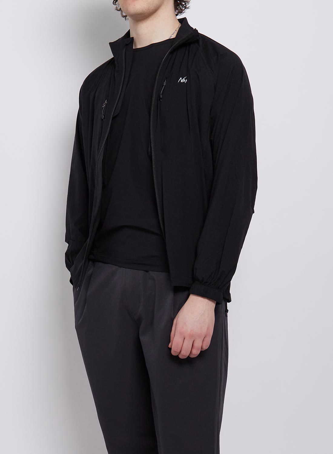 Nanga Hybrid Tech Hike Zip Blouson in Black – Nigel Cabourn