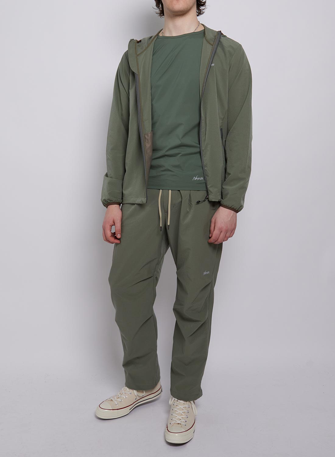 Nanga Air Cloth Comfy Pants in Olive Drab – Nigel Cabourn