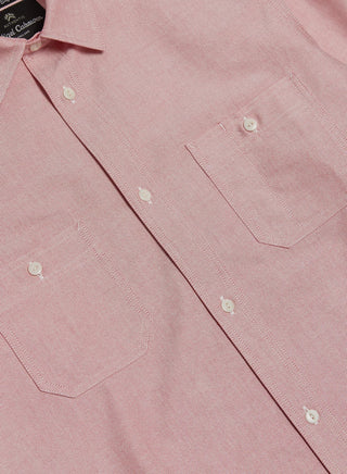 Utility Shirt Oxford Work Shirt in Pink