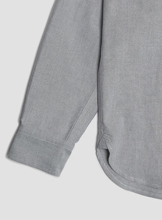 Utility Oxford Work Shirt in Grey