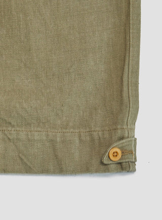 British Army Pant Loose Denim in Green