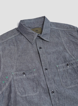 New Medical Shirt in Indigo