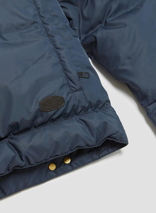 Rocky Mountain Featherbed x Nigel Cabourn Down Short Shell 1969 in Dark Navy