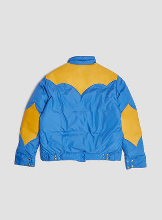 Rocky Mountain Featherbed x Nigel Cabourn Down Short Shell 1969 in Blue