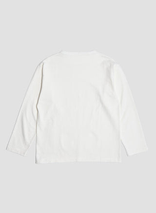 9.5oz 40's USMC Long Sleeve Shirt in Off-White