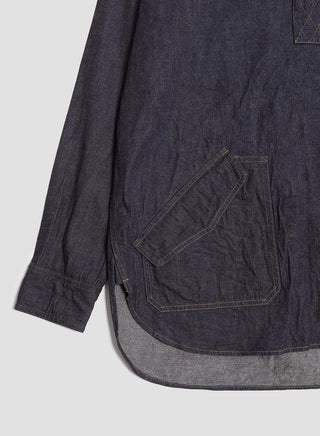 Pullover Shirt 10oz Denim in Indigo