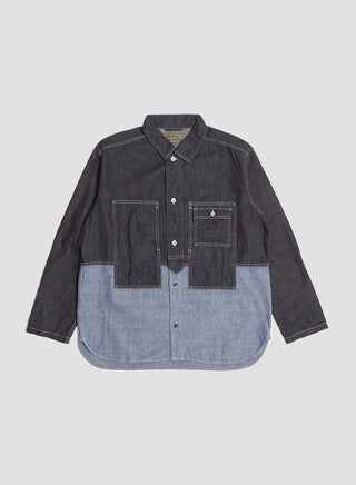 Utility Shirt Type 2 10oz Denim in Indigo