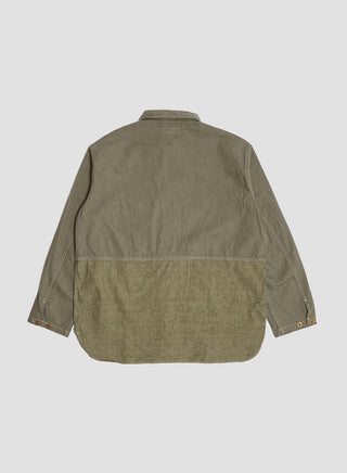 Utility Shirt Type 2 10oz Denim in Green