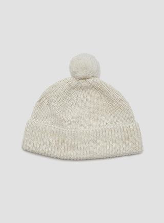 Mountaineer Knit Cap in Ivory