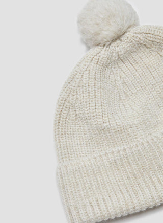 Mountaineer Knit Cap in Ivory