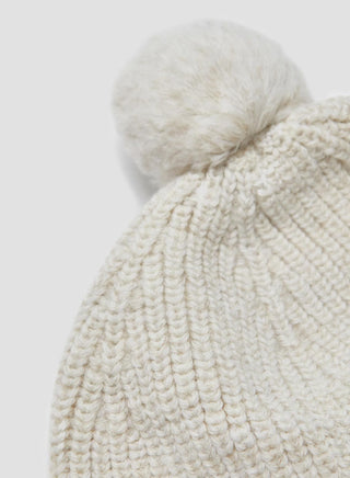 Mountaineer Knit Cap in Ivory