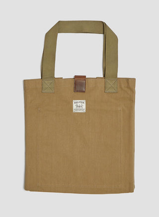 Bucket Bag Halftex Peat Label in Khaki