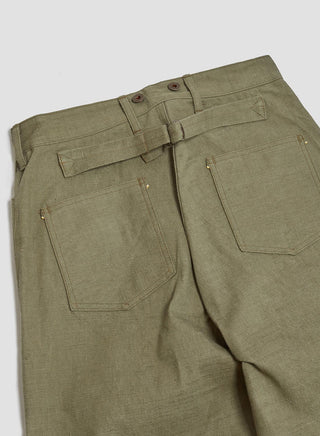 30s US Army Denim in Green