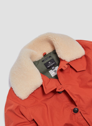 Finch Parka in Orange