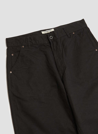 FOB Factory Cotton Duck Work Pant in Black