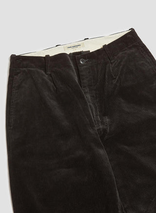 FOB Factory Corduroy Trousers in Black