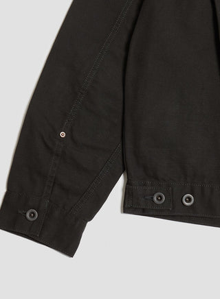 FOB Factory Cotton Duck Jacket in Black