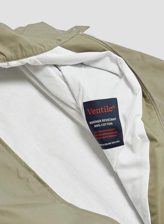 Nigel Cabourn x Sunspel Ventile Golf Jacket in Earth