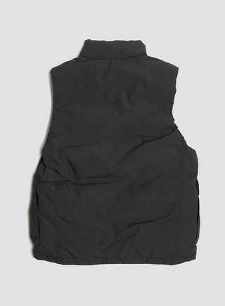 Nanga Hinoc Down Vest in Charcoal