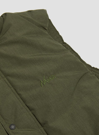 Nanga Hinoc Down Vest in Khaki