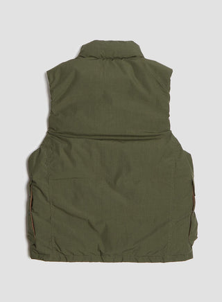 Nanga Hinoc Down Vest in Khaki