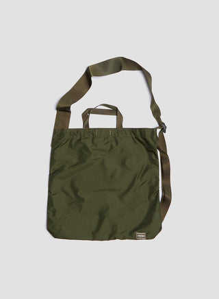 Porter-Yoshida & Co Flex 2Way Shoulder Bag in Olive Drab