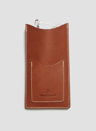 Leather Glasses Case in Tan