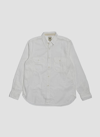 FOB Factory Ox Work Shirt White