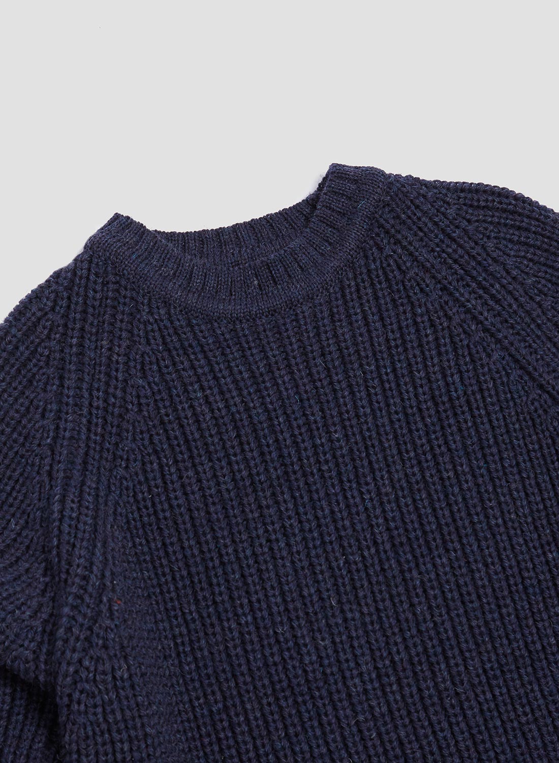 Fisherman Sweater in Denim – Nigel Cabourn