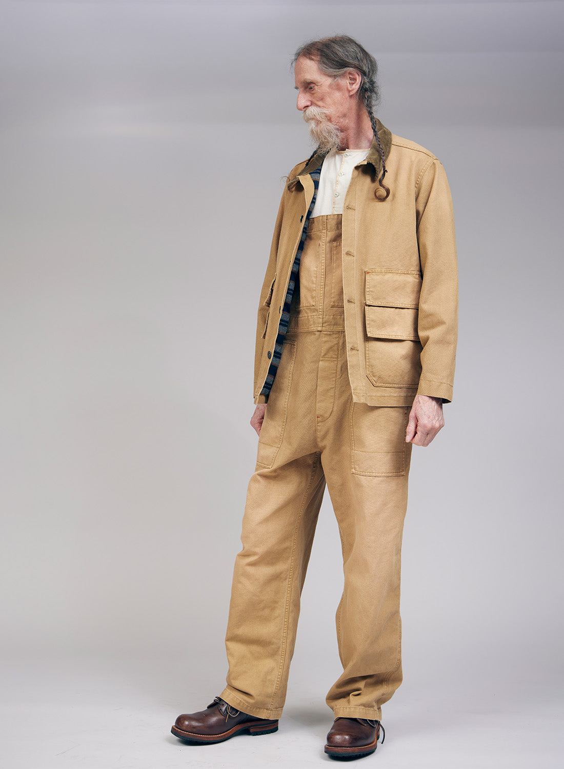 Lybro Dungaree Canvas in Tan