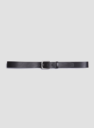 Cuba Belt in Black Leather