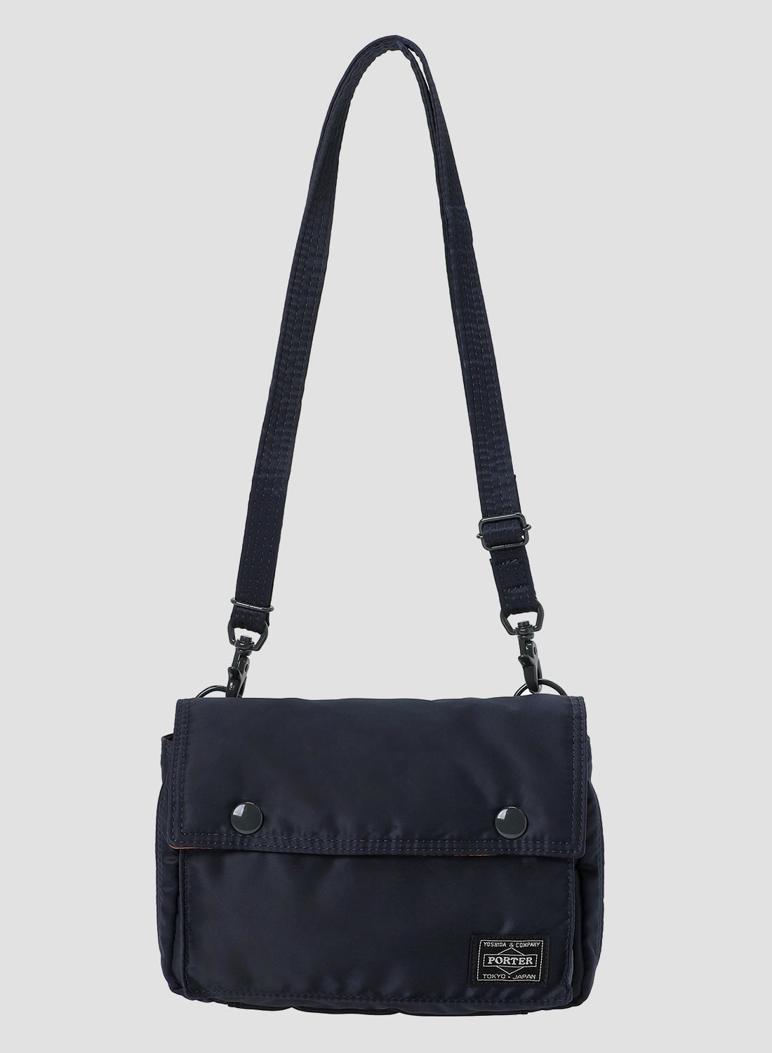 Porter-Yoshida & Co Tanker Messenger Shoulder Bag in Iron Blue