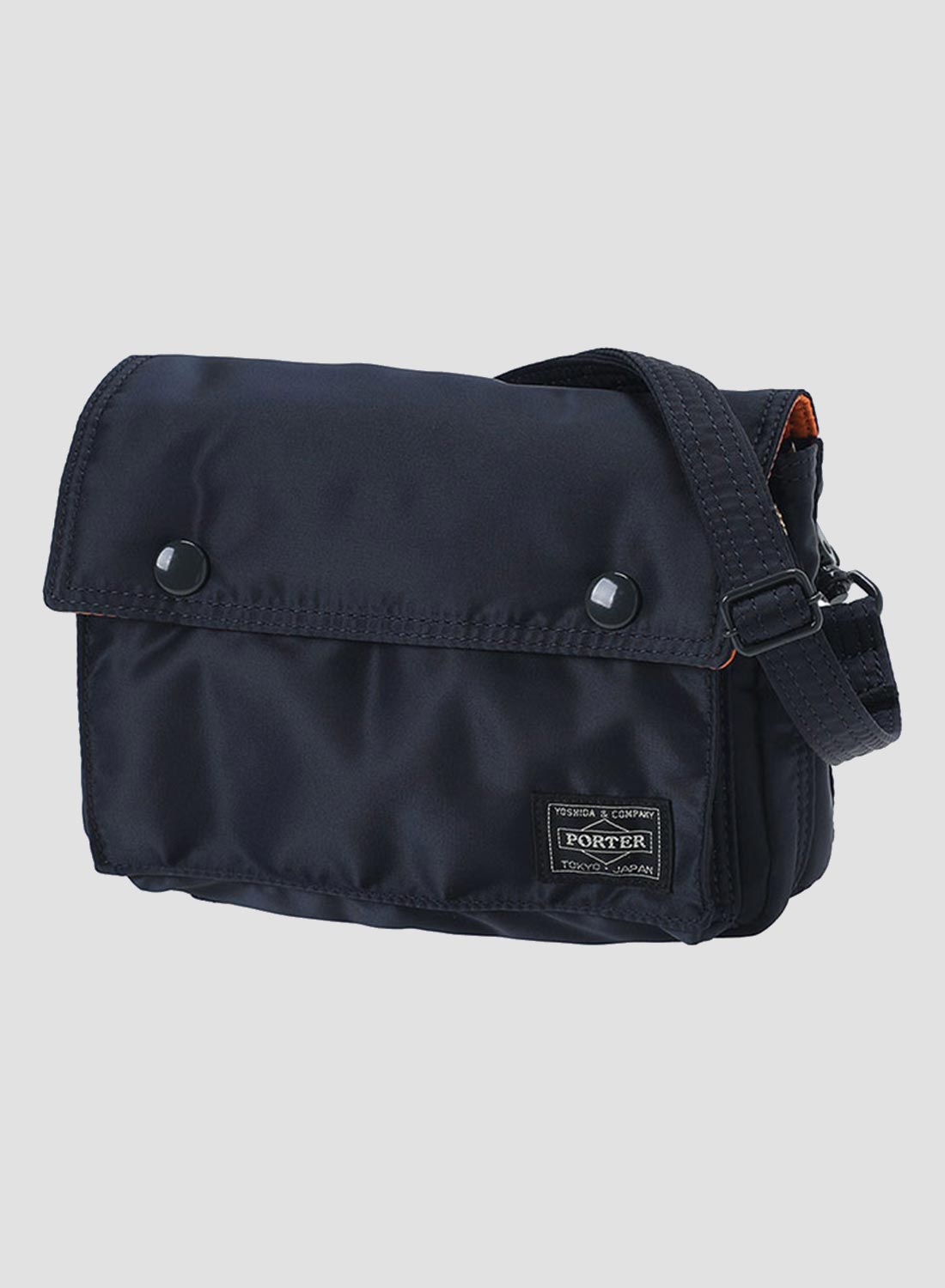 Porter-Yoshida and Co Tanker Shoulder Bag Small Iron Blue