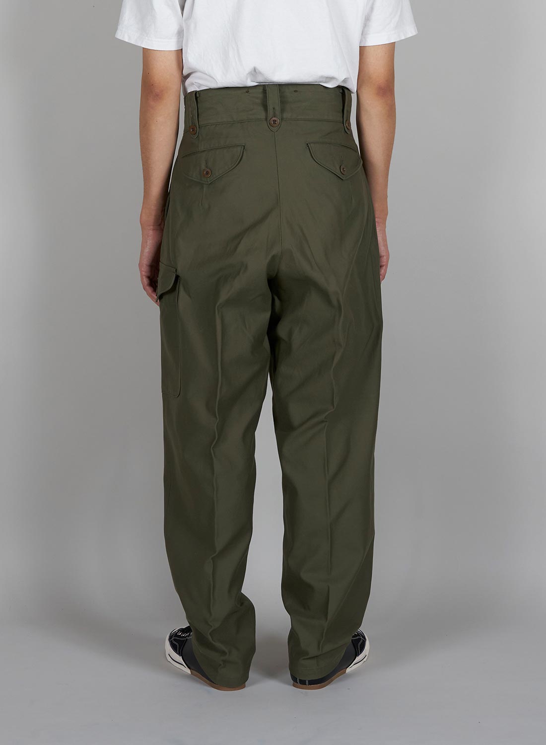 50s Battle Dress Modified Pant in Green – Nigel Cabourn