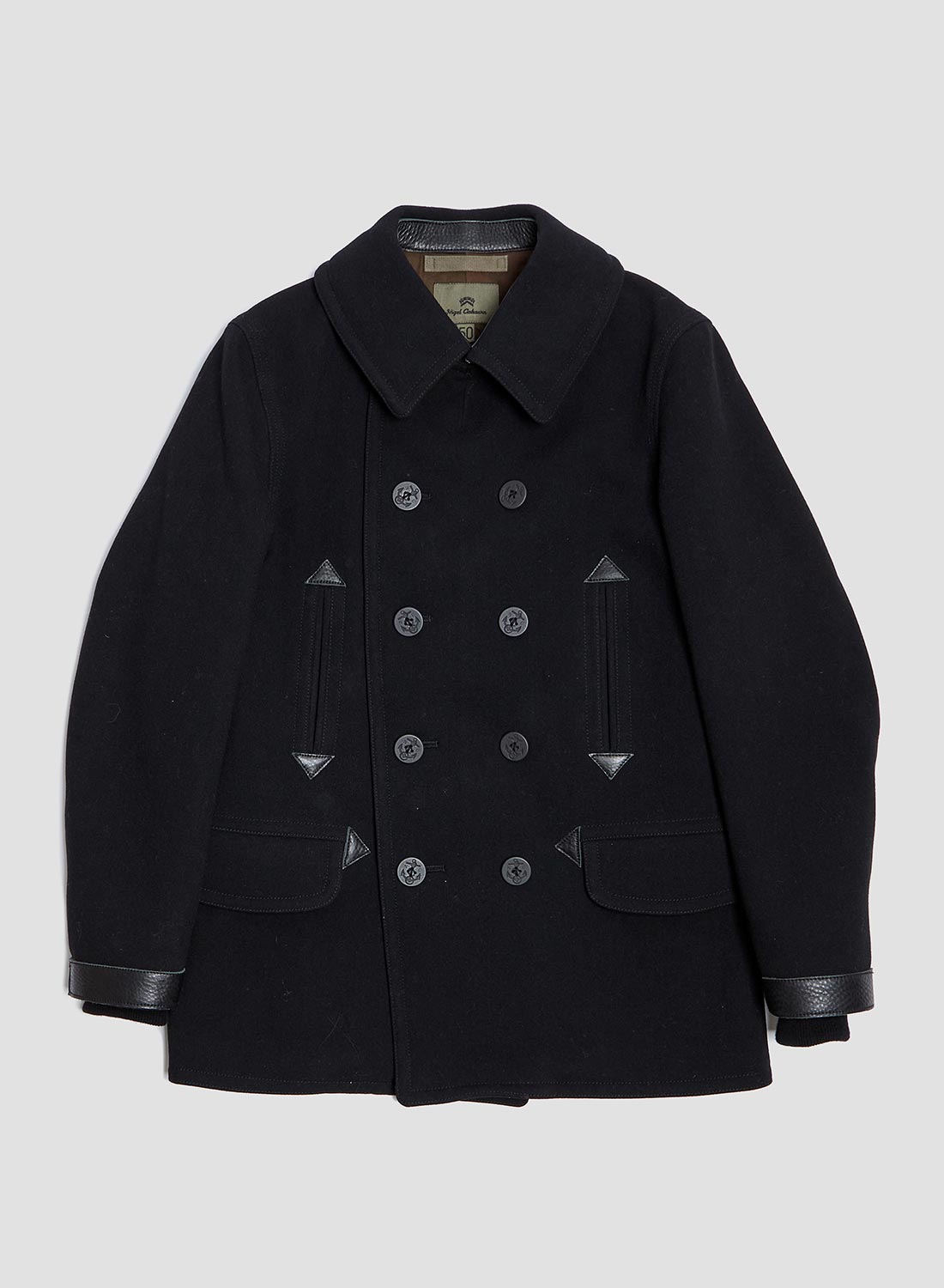 40's U.S. Navy Pea Coat in Black – Nigel Cabourn