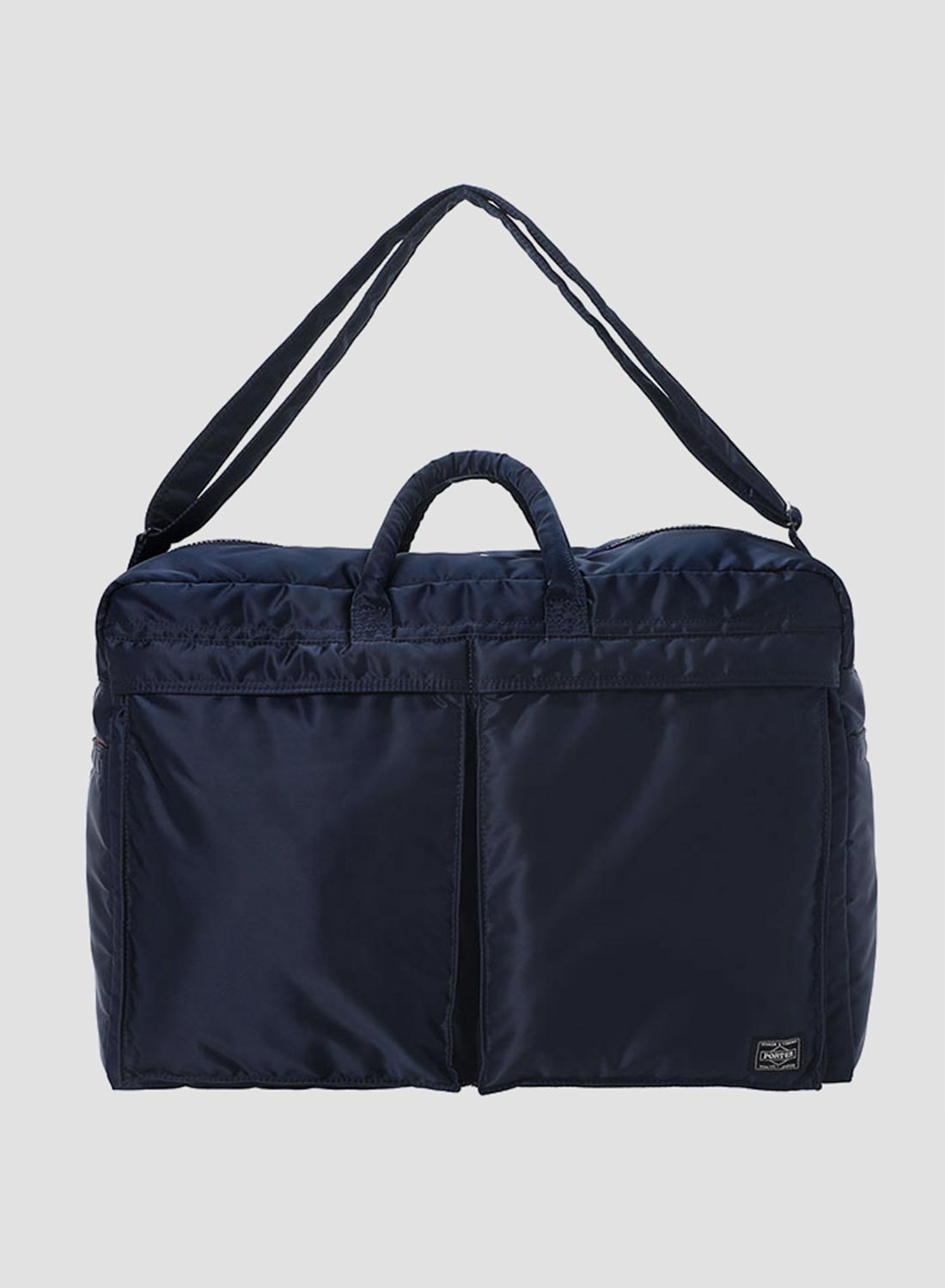 Porter-Yoshida & Co Tanker 2Way Duffle Bag Small in Iron Blue